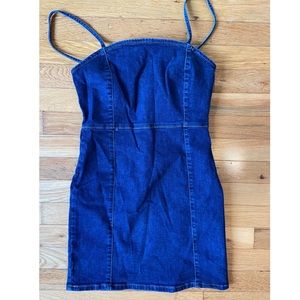 NWT Pull & Bear mini denim dress
